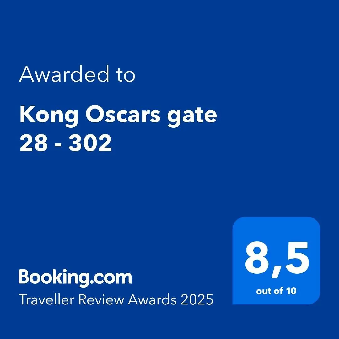 卑爾根Kong Oscars Gate 28 - 302公寓 公寓